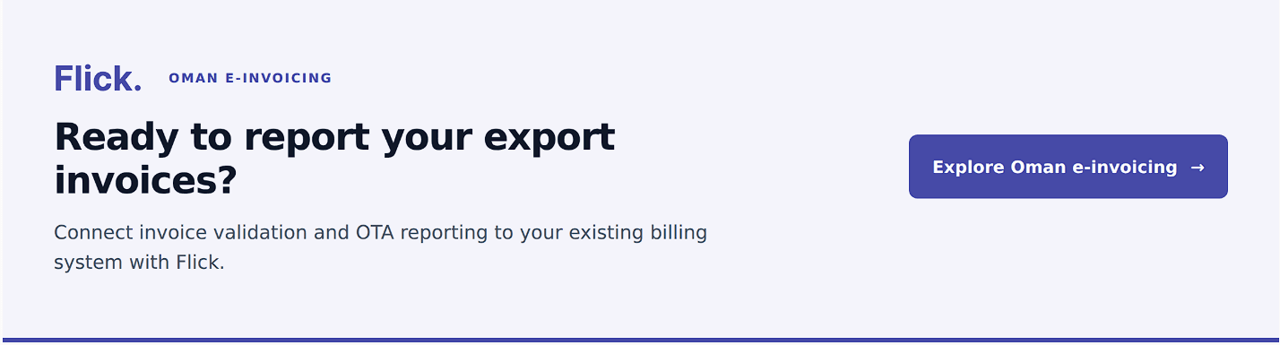 Ready to report your export invoices